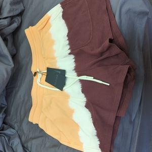 NWT Naadam Tye Die Shorts